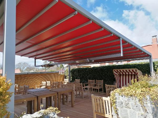 Referenz | RST-RÜGEN | Markilux MX Pergola Stretch | Lohme auf Rügen, Restaurant Daheim