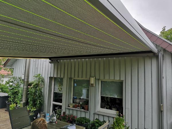 Referenz | RST-RÜGEN | Markilux MX Pergola mit LED Line | Putgarten auf Rügen