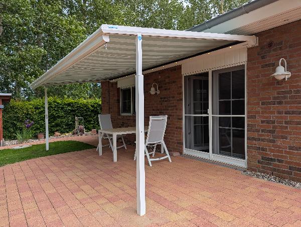 Referenz | RST-RÜGEN | Weinor Plaza Viva Pergolamarkise | Glowe auf Rügen