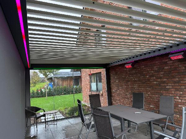 Referenz | RST-RÜGEN | Weinor Artares Lamellendach | Putbus auf Rügen