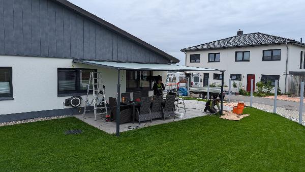 Referenz | RST-RÜGEN | Montage Markilux Pergolamarkise | Putbus